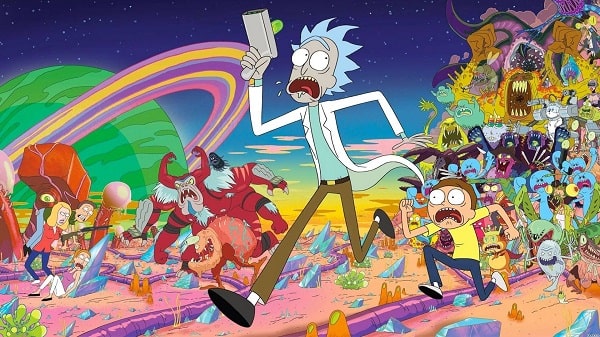 پوستر سریال ریک و مورتی rick and morty